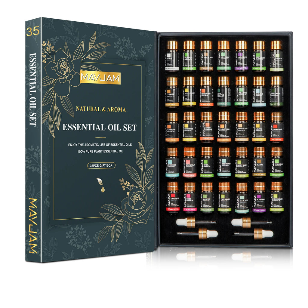 Set 35 piezas de Aceites Esenciales