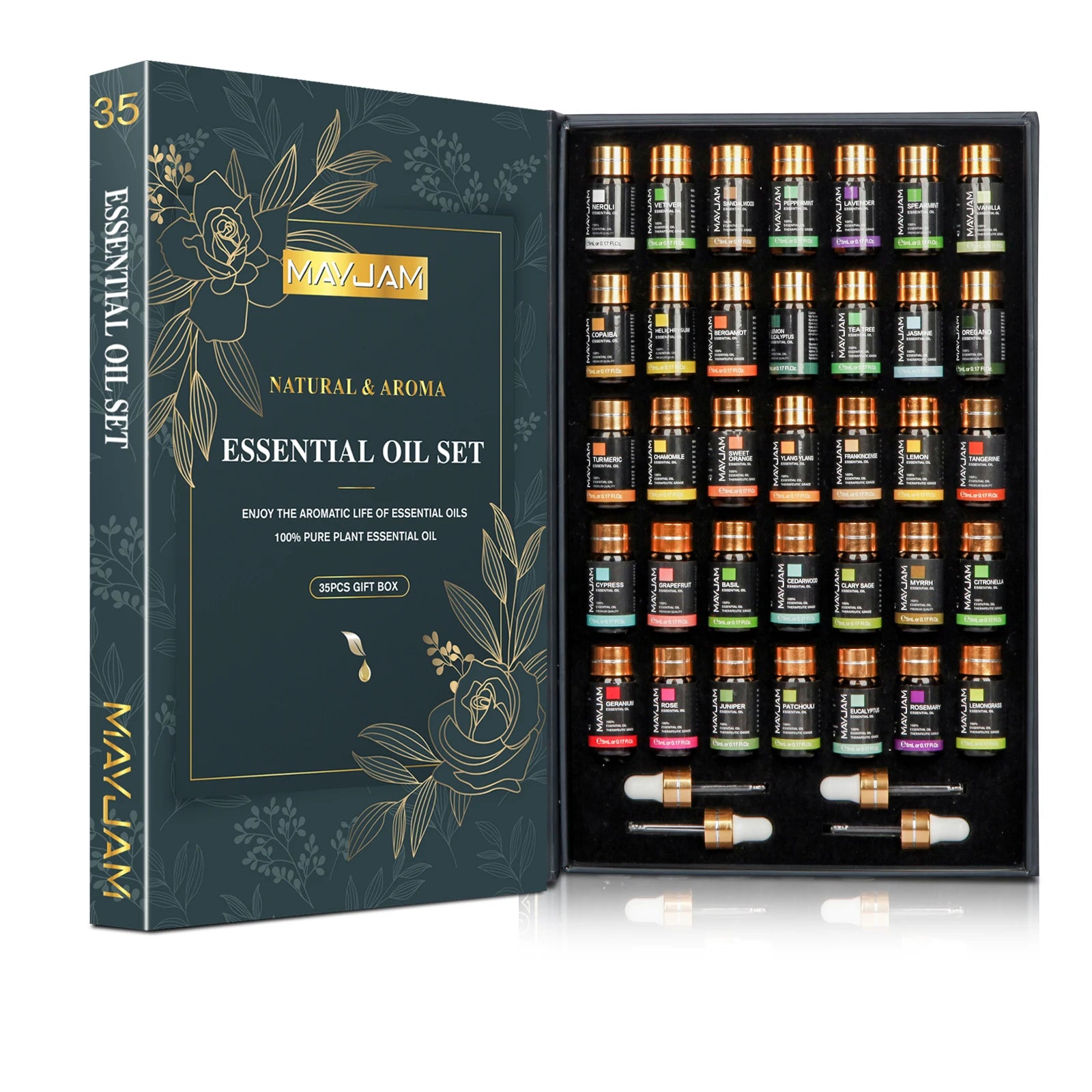 Set 35 piezas de Aceites Esenciales