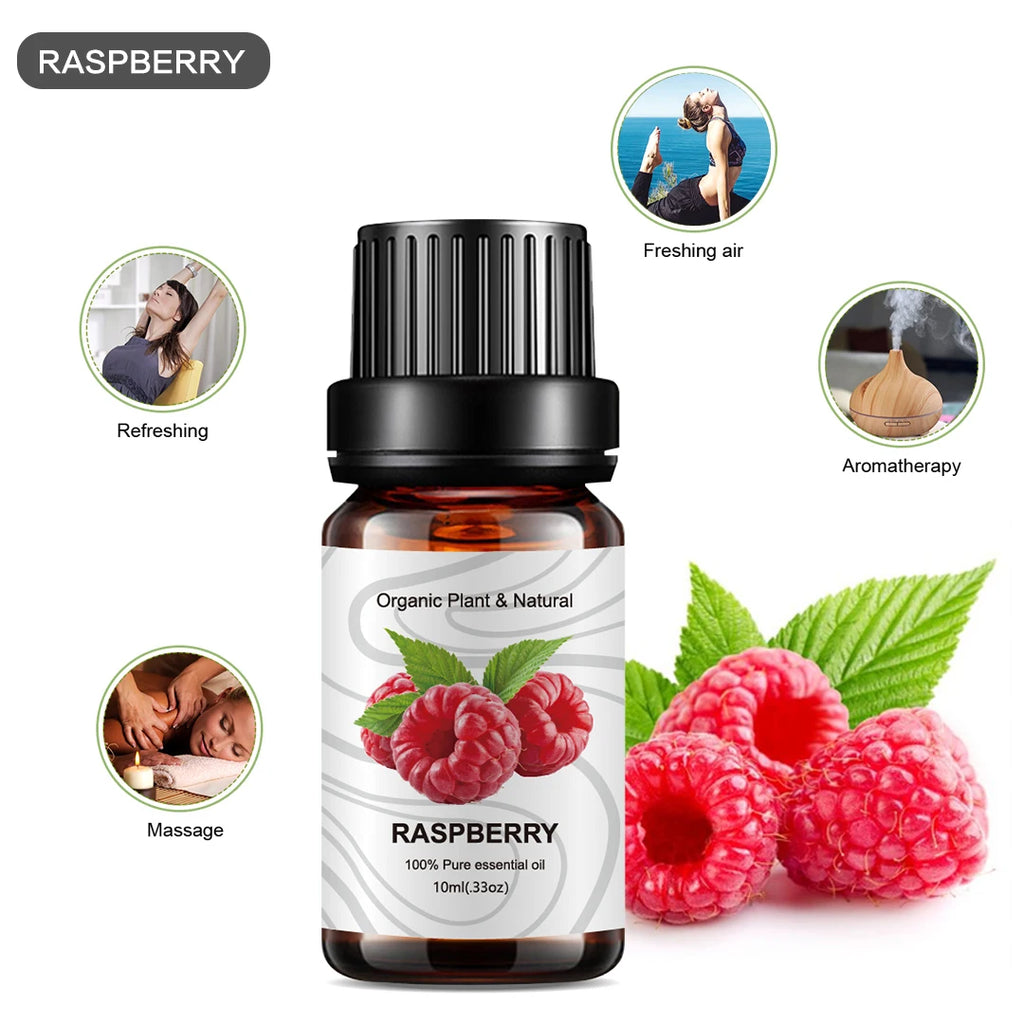10ml De Aceite Esencial Puro a elegir entre 33 aromas diferentes